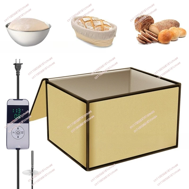 

Professional Dough Proofer & Fermentation Heating Box, Digital Display Timer, Auto Shut-off