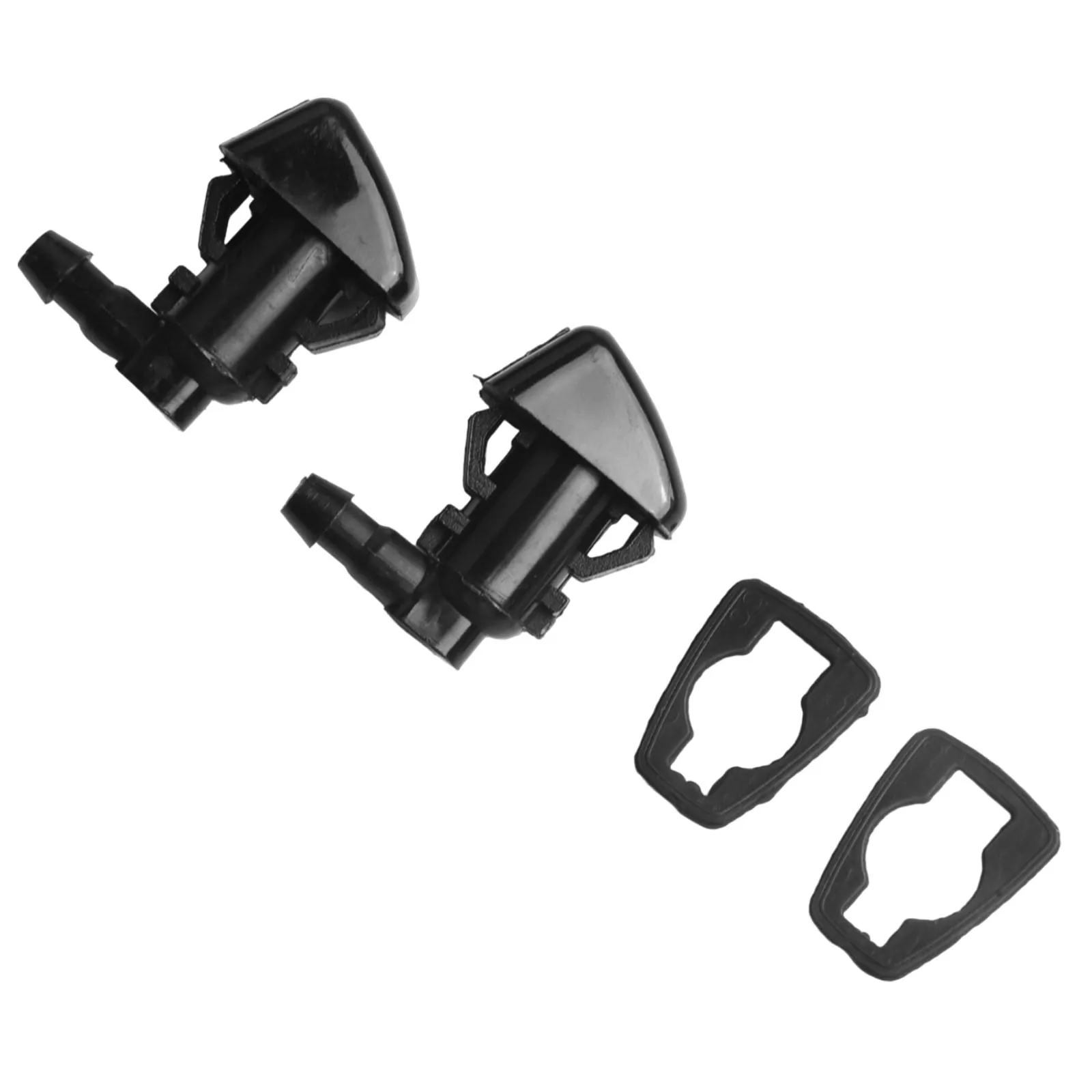 

F-550 Wiper Nozzle For Ford Parts Replacement Washer Windshield 2011-2016 Auto Black Car F-450 Practical Useful