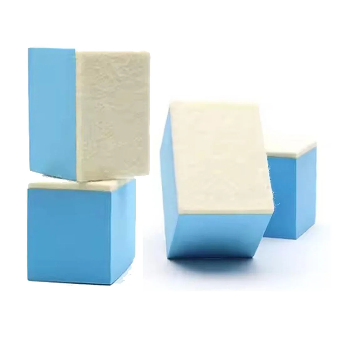 2/4PCS Car Glass Oil Film Sponge Wipe Windshield Rear View Mirror Stain Clean Wool Felt Brush Car Window Detailing Accessories