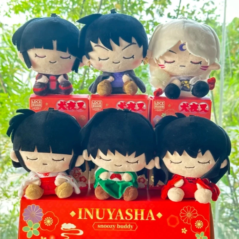 

Authentic Inuyasha Limited Edition Plush Figure Blind Box Kagura Doll Anime Merchandise Display Piece With Pendant Birthday Gift