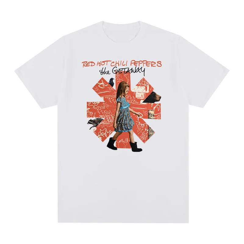 RED HOT CHILLI PEPPERS PUNK ROCK Vintage T-shirt Hip Hop Fans Gift Cotton Men T shirt New Tee Tshirt Womens Tops