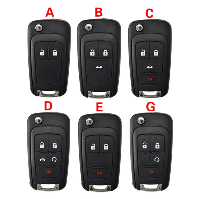 CN 014059   Aftermarket Smart Key Keyless Remote PCF7952E Chip 433MHz HU100 5912546 13587073   Dla Chevrolet Cruze Malibu Impala