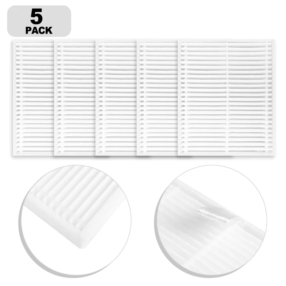 5pcs Filters For Conga 8490 For Ultimate Ultra Power Home Improvement Cleaning Tools Replacement Washable Filters Spare Parts