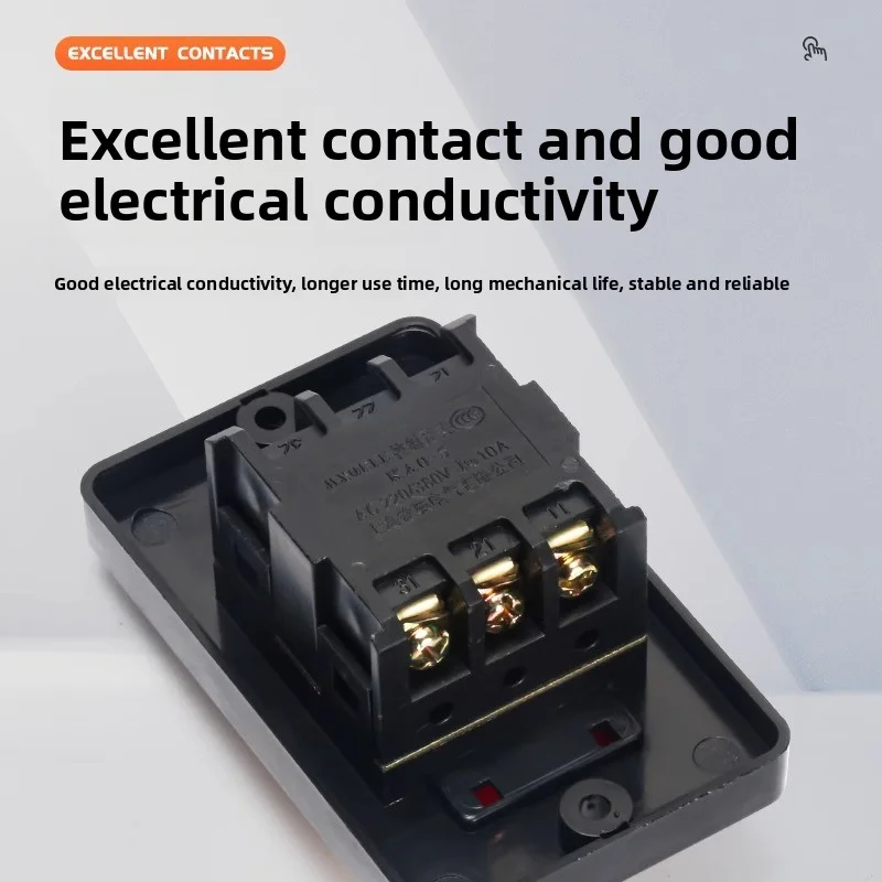KA0-10KH AC220V/380V 10A impermeable ON/OFF interruptor de botón de arranque interruptor de botón