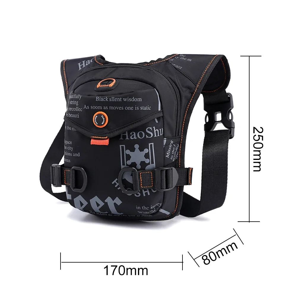 Motorcycle Drop Leg Waist Bags Motorcycle Side Bag Waterproof Leg Side Bag Belt Hip Bum Luggage Ride Pack Purse Fanny Pack Bag