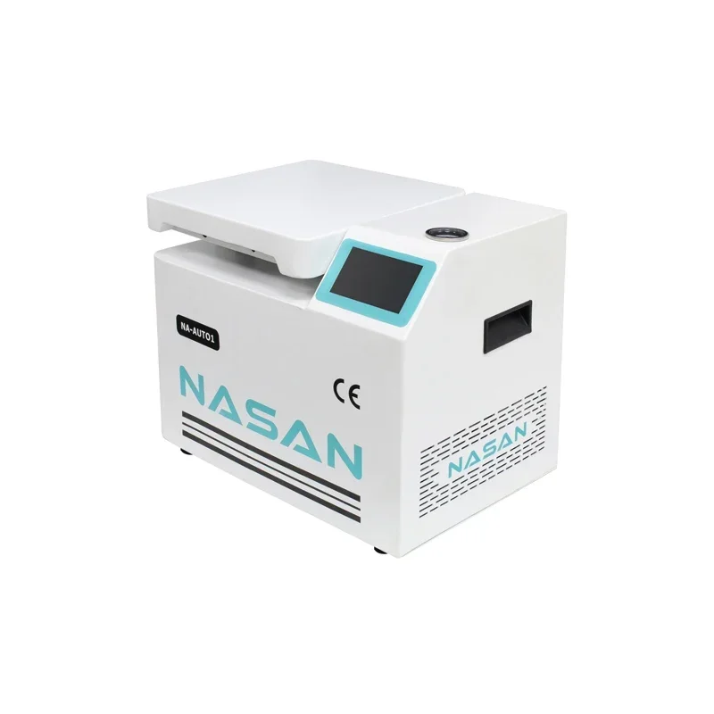 

Автоматический ламинатор для NASAN NA-AUTO1 со удалением пузырьков Oca для ремонта ЖК-дисплея телефона, встроенным насосом и воздушным компрессором