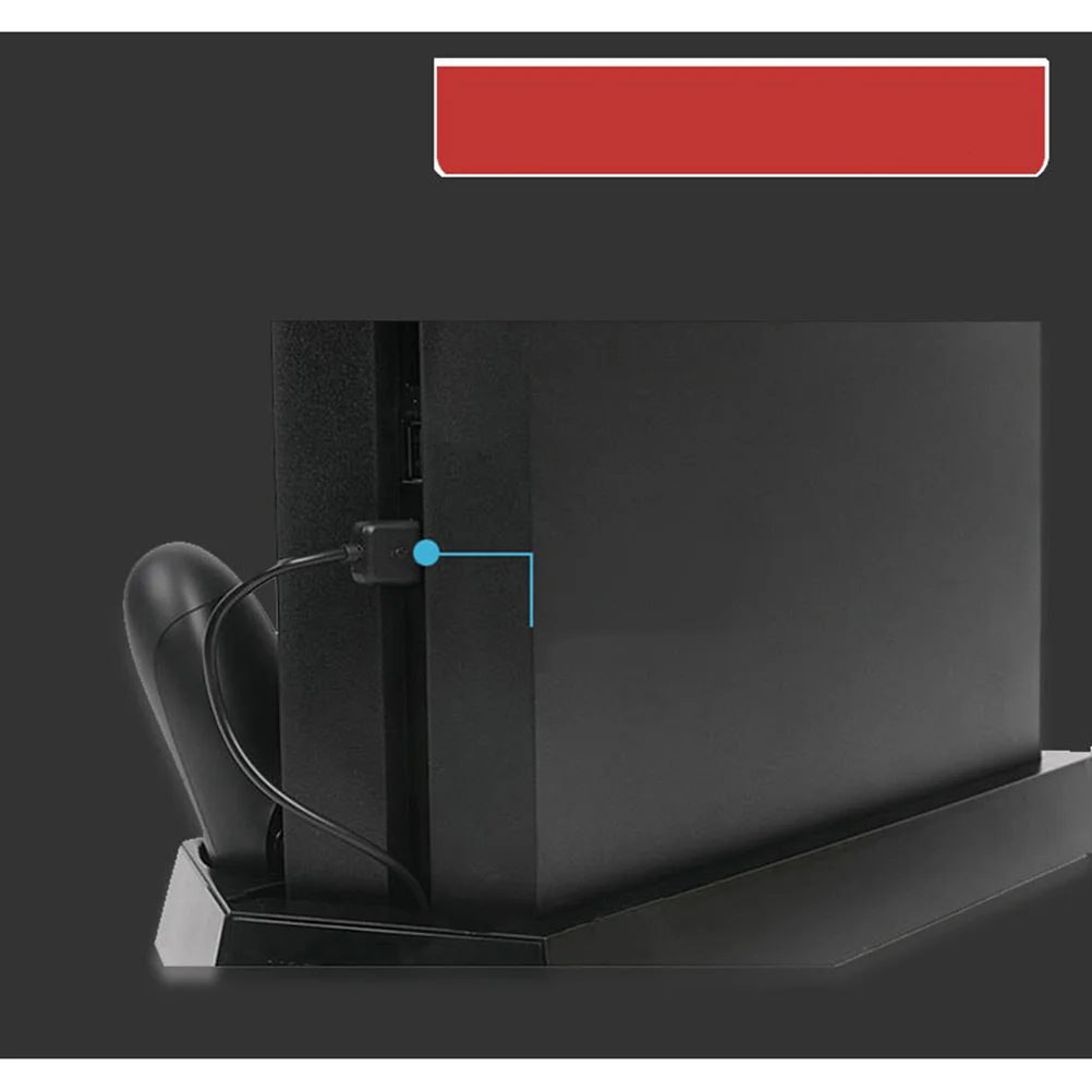 

Vertical Stand Cooling Fan Dock for Controller Charging Station Dual USB Hub 4 Cooler Charing Stand