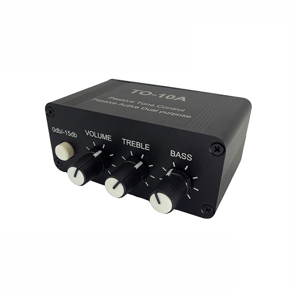 Imagem -02 - Pré Amplificador Tom Control op Active Ajuste de Volume Passivo Treble Bass Controller Atenuação tipo Ne5532