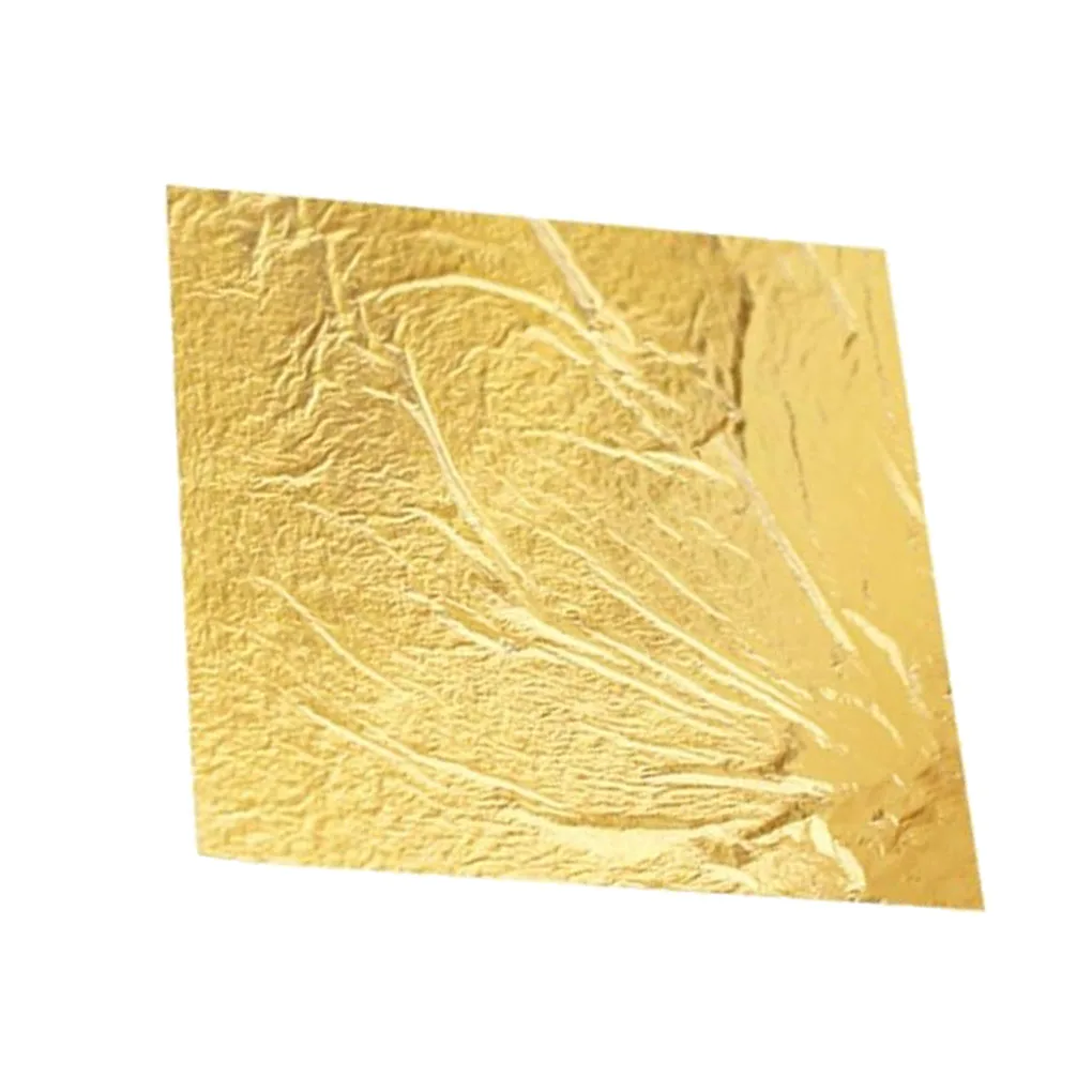 Statue Sculpture Decorative Gold Sheet Face Body Trimmable Foil Paper Art Surface Gilding Decoration Wrapping Decor