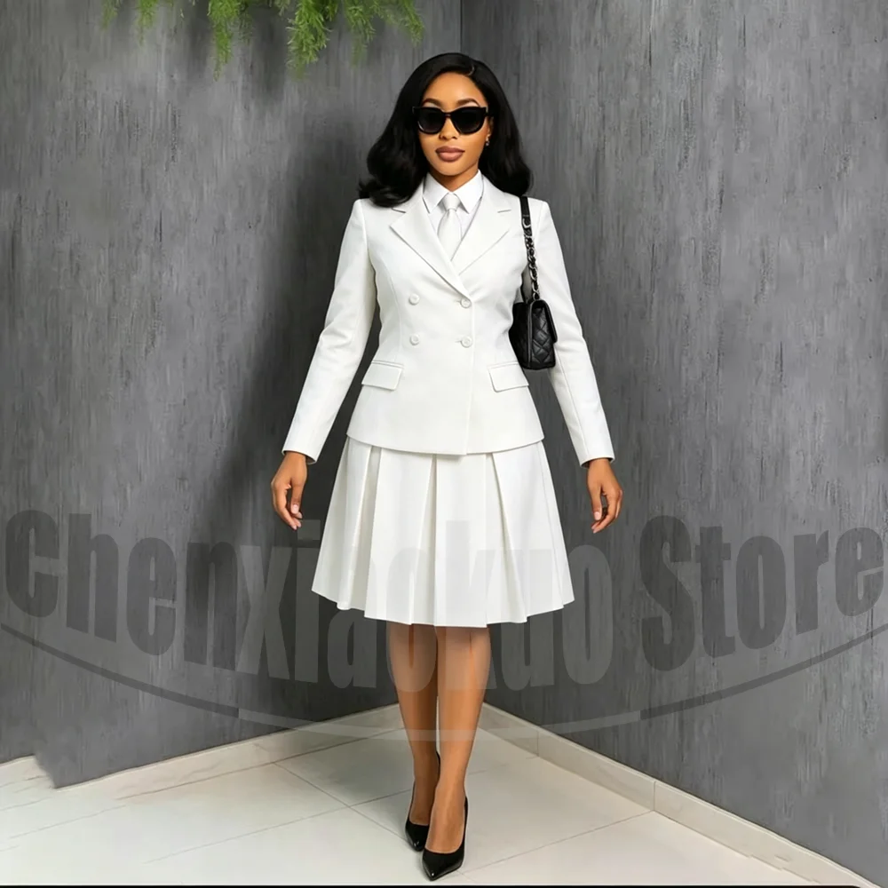 Women Double Breasted Blazer P - огляд і ціна Women Formal Wear Shirt And Pant