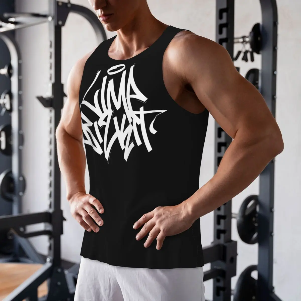 

Quick Dry Limp Bizkit Gym Tank Muscle Sleeveless Shirt Bodybuilding Breathable Vest