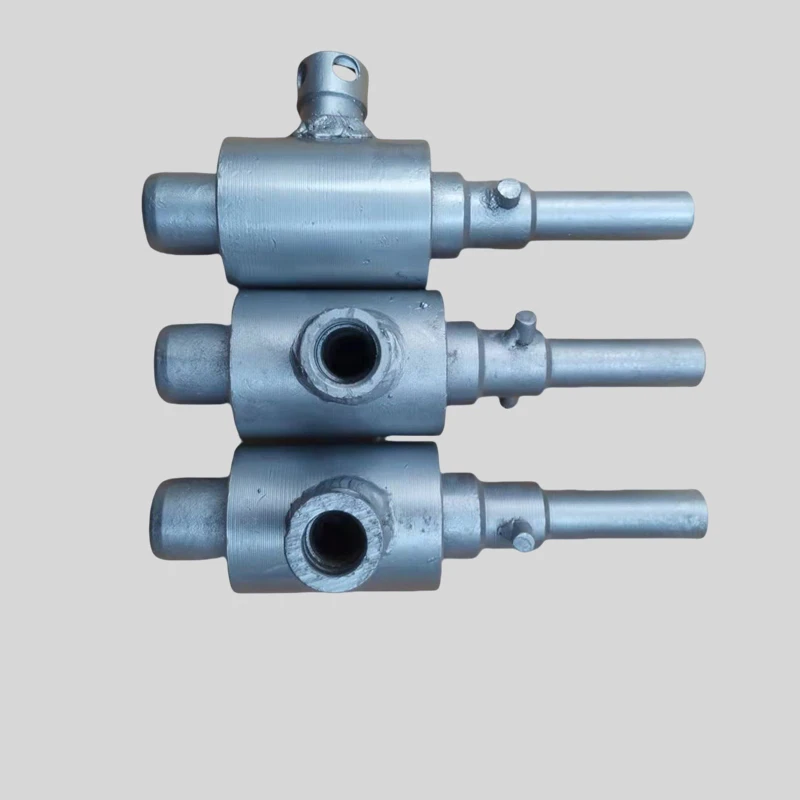 Inyector de agua de tubería de perforación helicoidal φ28 para minería, suministro de agua de tubería de perforación y junta de inyección