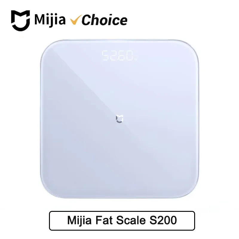 Mijia Fat Scale 2 Smart Home Body Composition Mi Fit App Mi Weight Scale S200 Bluetooth 5.0 LED Display Electronic Scale image 3
