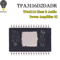 New&Original TPA3116D2DADR IC AMP CLASS D STER 50W 32HTSSOP TPA3116D2 TPA3116