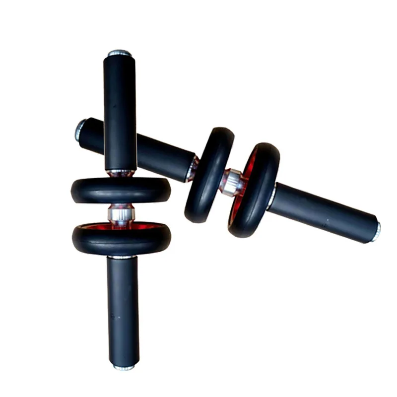 

Fitness equipment double wheel silent slimming waist abdominal tucker home weight loss roller arm strengthener
