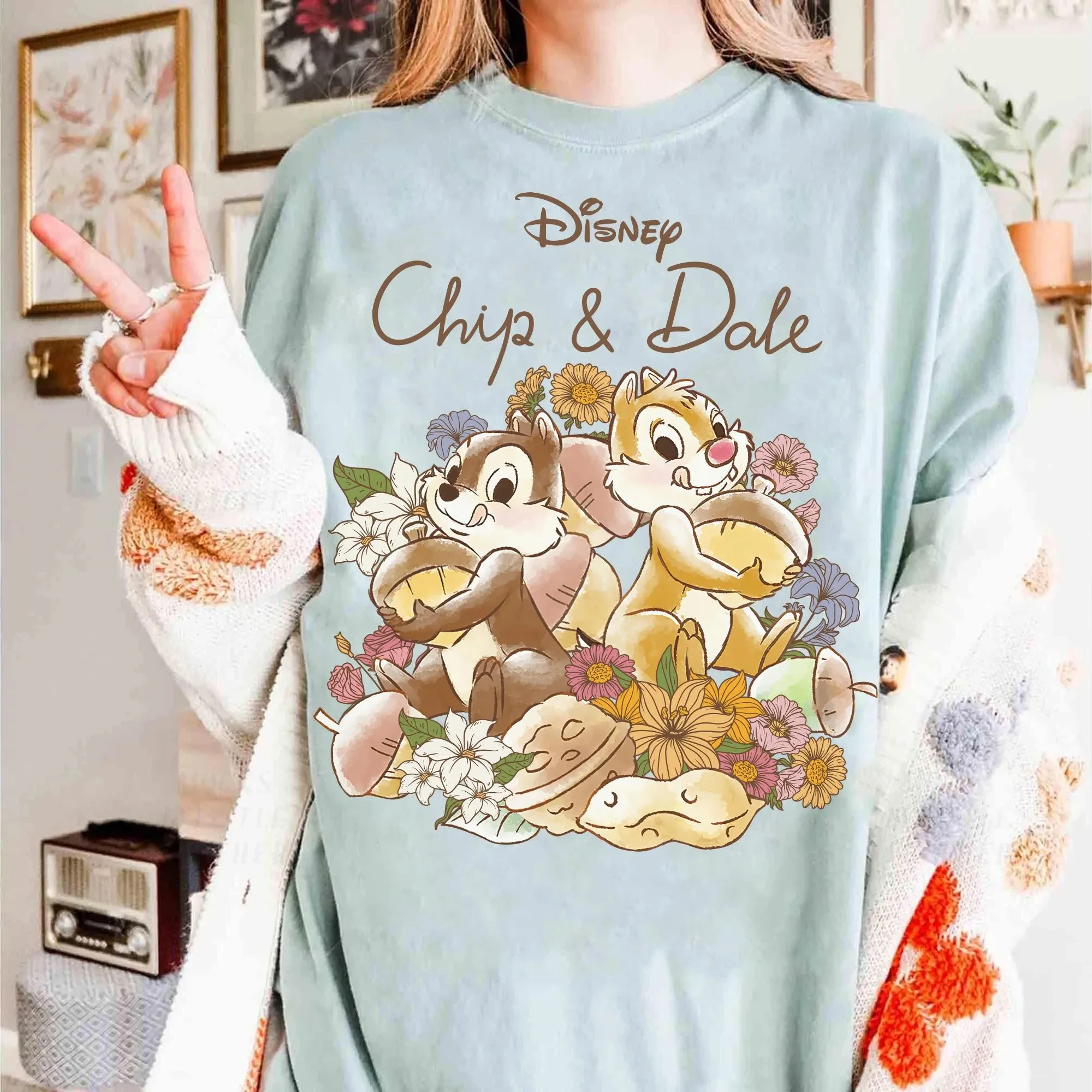 

Retro Kiki Titi Shirt, Disney Flower Kiki Titi T-shirt, Disney Vacation Gift Fun Magic Kingdom, Disney Family Travel Clothing