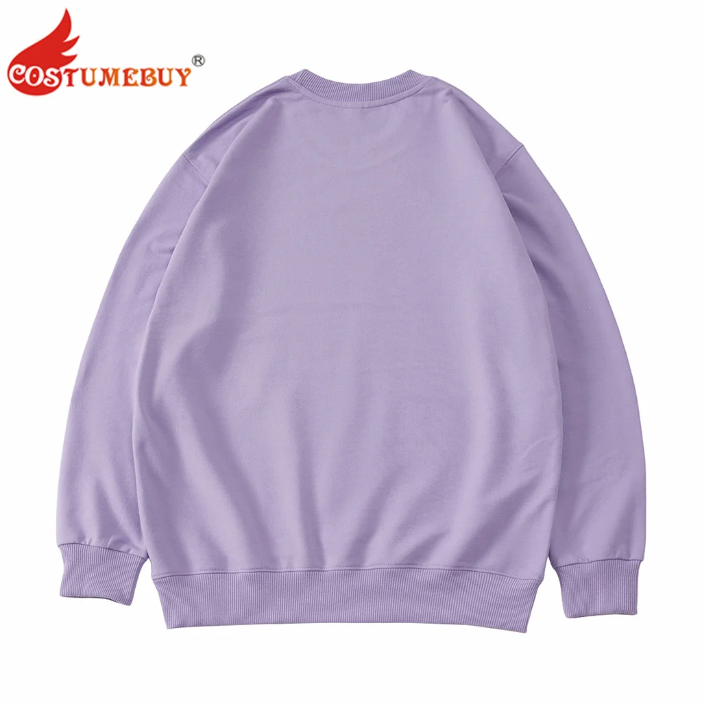 Mabel Pines Cosplay Hoodie Purple Pullover Sweatshirt Print Star Rainbow Costume Halloween Party Outfit Unisex Casual Top