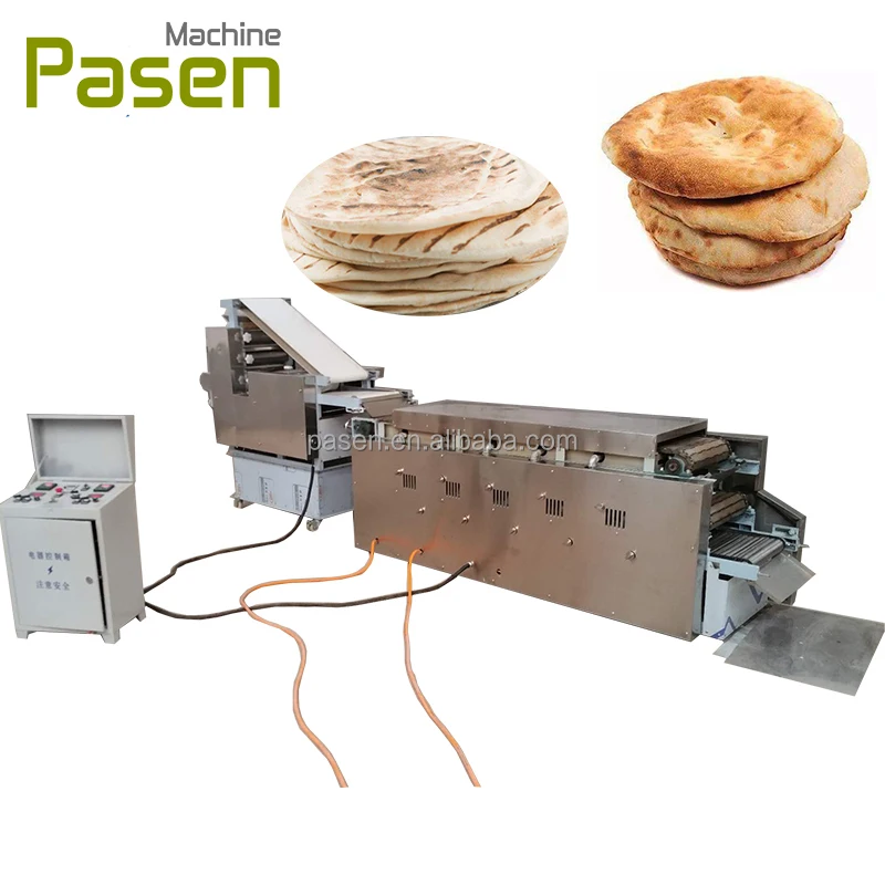 High Efficiency Automatic Arabic Bread Maker Arabic Bread Making Machine
