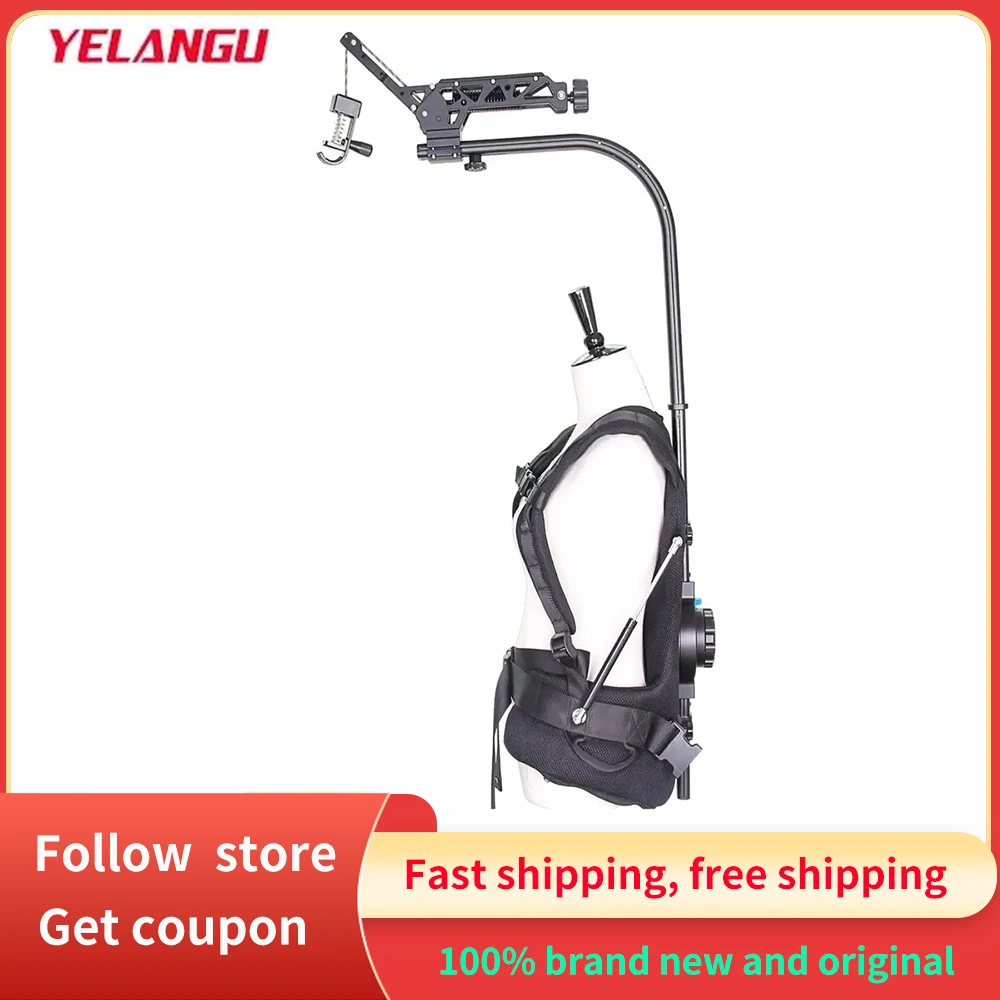 

YELANGU 3 Axis Gimbal Handheld Stabilizer Max Loading Weight 18kg Easy Bear Rig B1 Steadycam + Secerene a Set