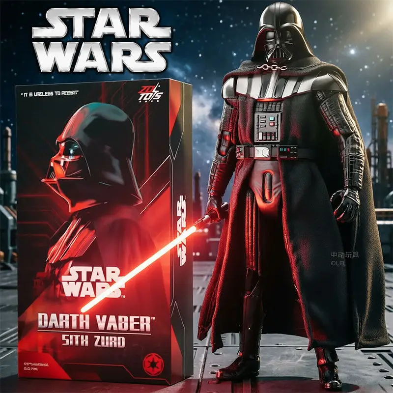 

Original 1/10 Darth Vaderr New Hope Mandalorian Grogu Action Figure Model Collection Toys Boy Gift