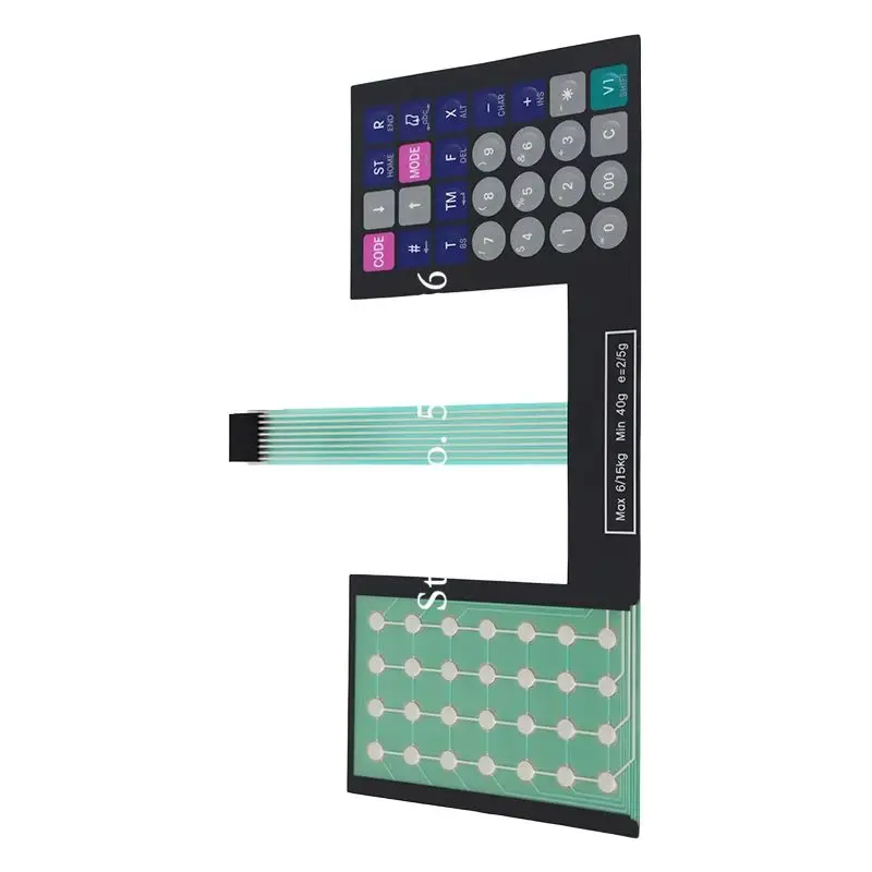 

Пленка для клавиатуры METTLER Toledo 3600, английская версия, Mettler Tiger 3650 3680 8442 P8442, весы со штрих-кодом P/N: 71207380