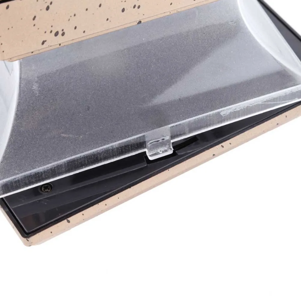 

Solar Pillar Head Light Durable Golden White Color Waterproof Outdoor Solar Light Garden Landscape Fence Lighting