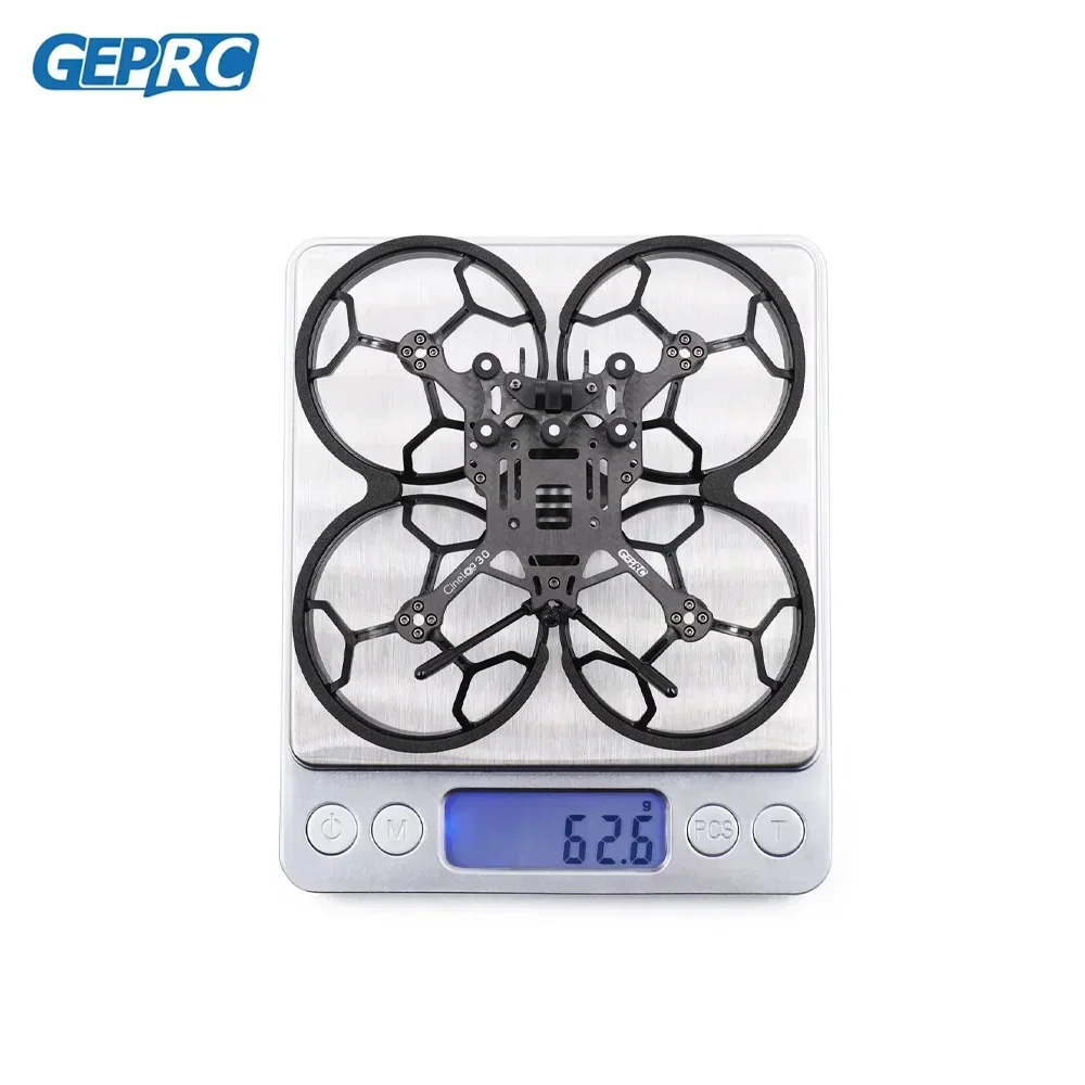 GEPRC GEP-CL30 CineLog 30 طقم إطارات كوادكوبتر من ألياف الكربون 3 بوصة 126 مللي متر قاعدة عجلات مع واقي المروحة لسباق RC FPV