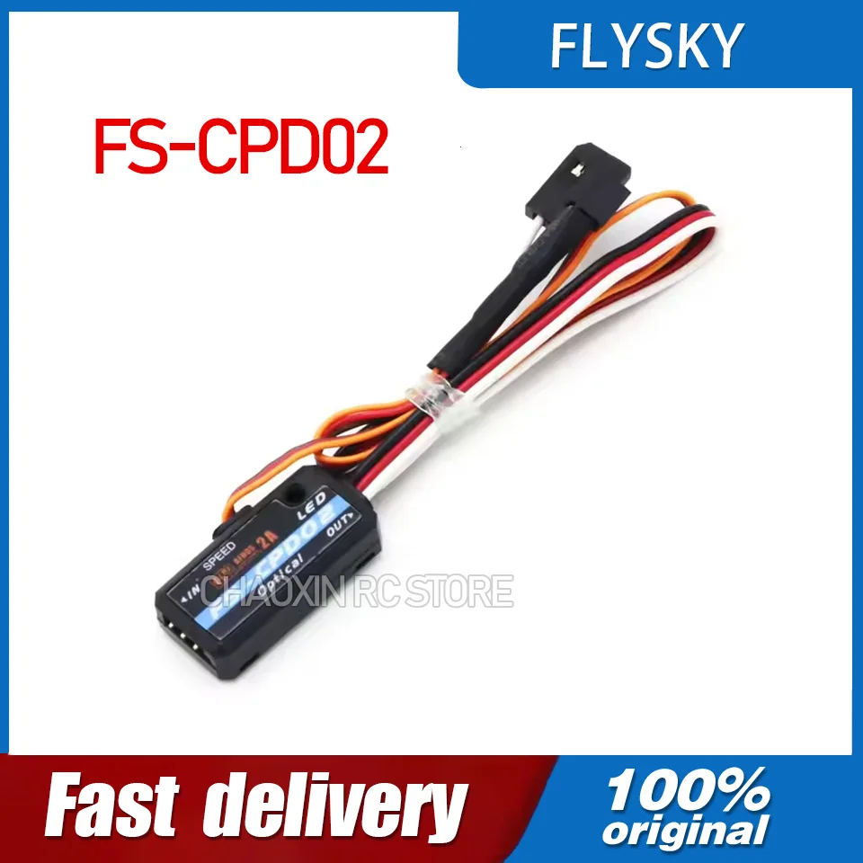 FLYSKY Fusi FS-CPD02 Optical Speed Measuring Sensor High-Speed Measurement for RC Car Model RC Aircraft Motor Speed Monitoring