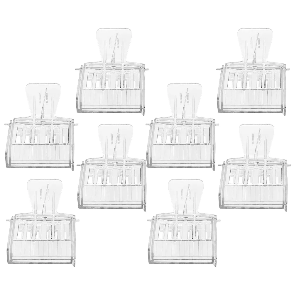 

8 Pcs Bookcase Style Queen Cage Keeping Supplies Rearing Cups Plastic Beekeeper Catcher