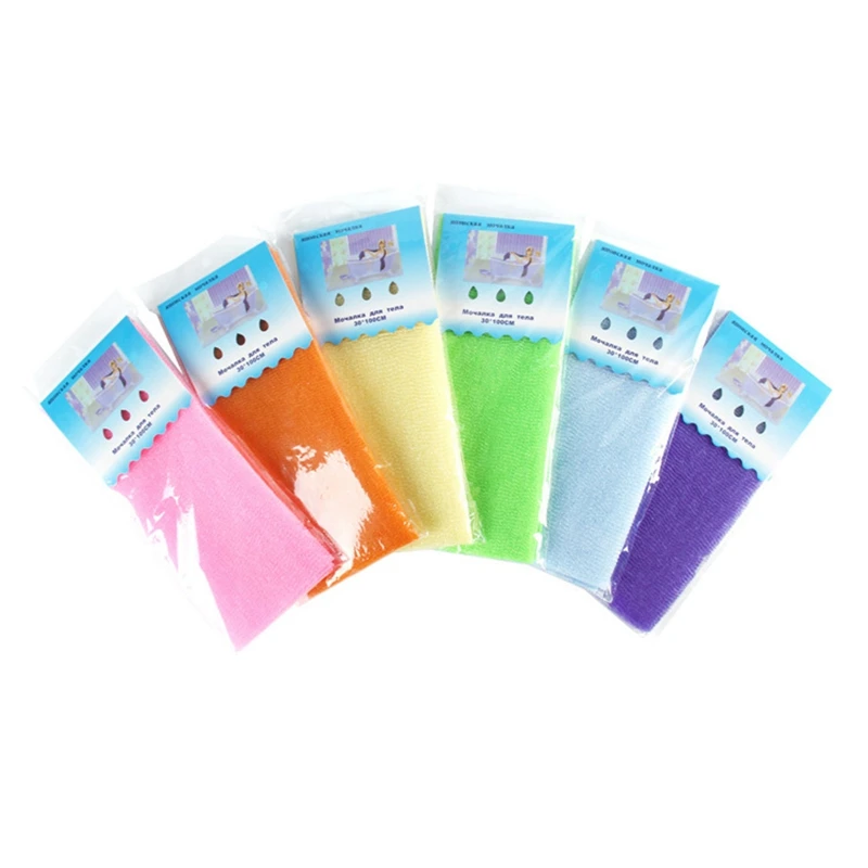 Beauty Skin Exfoliating Cloth Washcloth Japanese Body Wash Towel Nylon Bath Towel Skin Polishing Towel