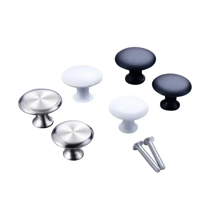 European Mushroom Kitchen Cabinet Door Handle Modern Simple Wardrobe Cabinet Drawer Knobs and Handles for Furniture