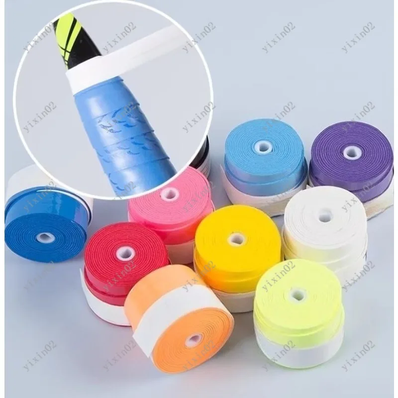 Sports Racquet Handle Wrap - Anti-Slip Absorbent Sticky Grip Tape for Badminton/Tennis