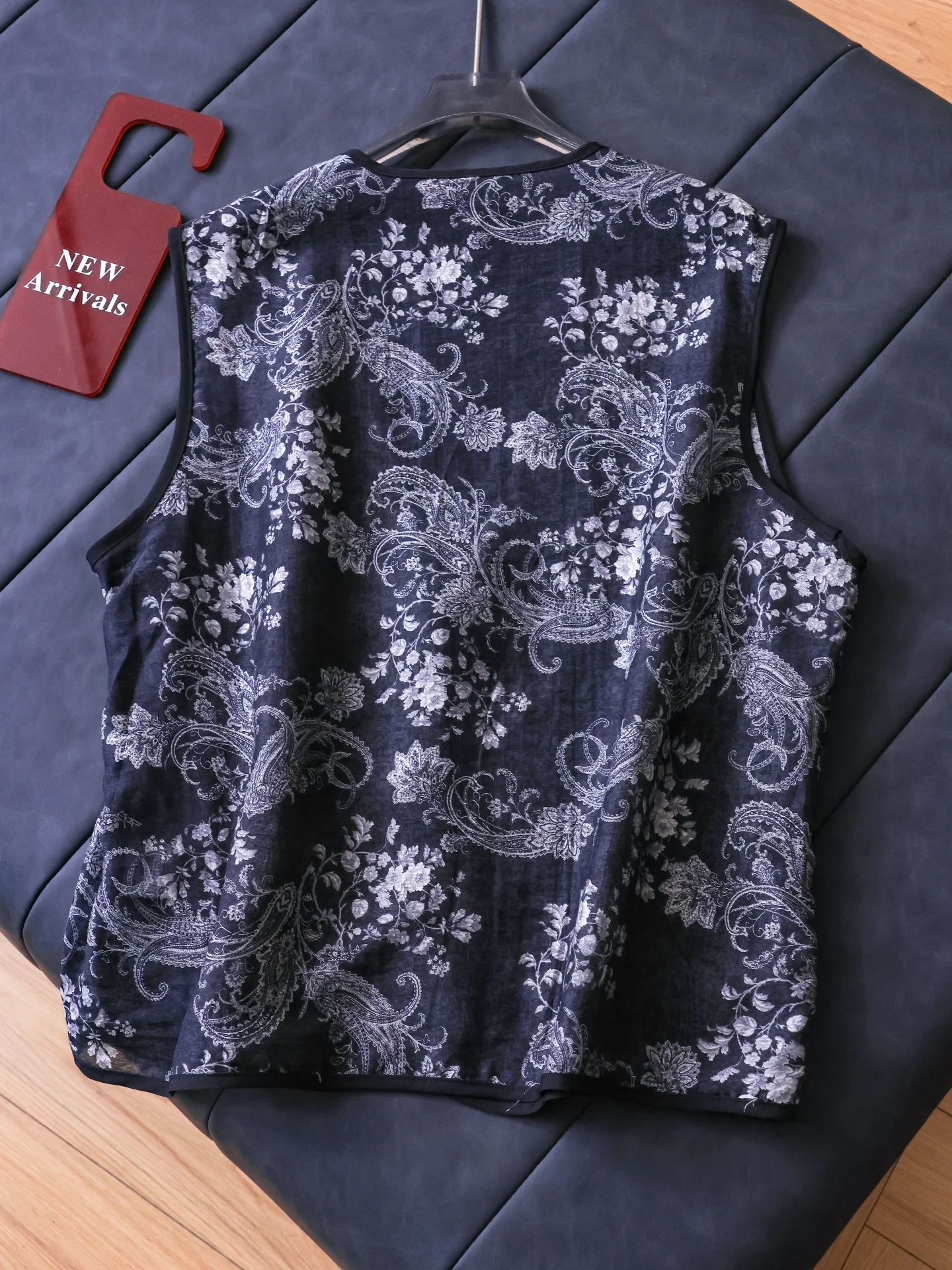 Color Block Print Lightweight Loose Slimming V-Neck Layering Tank Top Outerwear Versatile Women's Vest R276 Summer Fashion