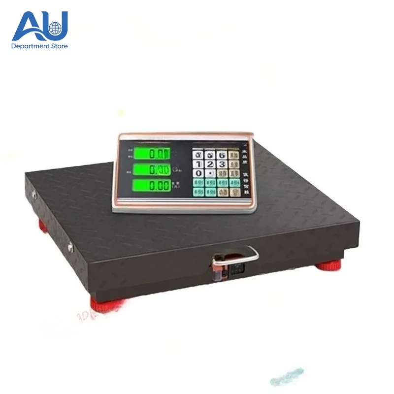 200kg 300kg 600kg Portable Electronic Scale with Wireless Handheld Display, Foldable Commercial Weighing for Recycling Grain