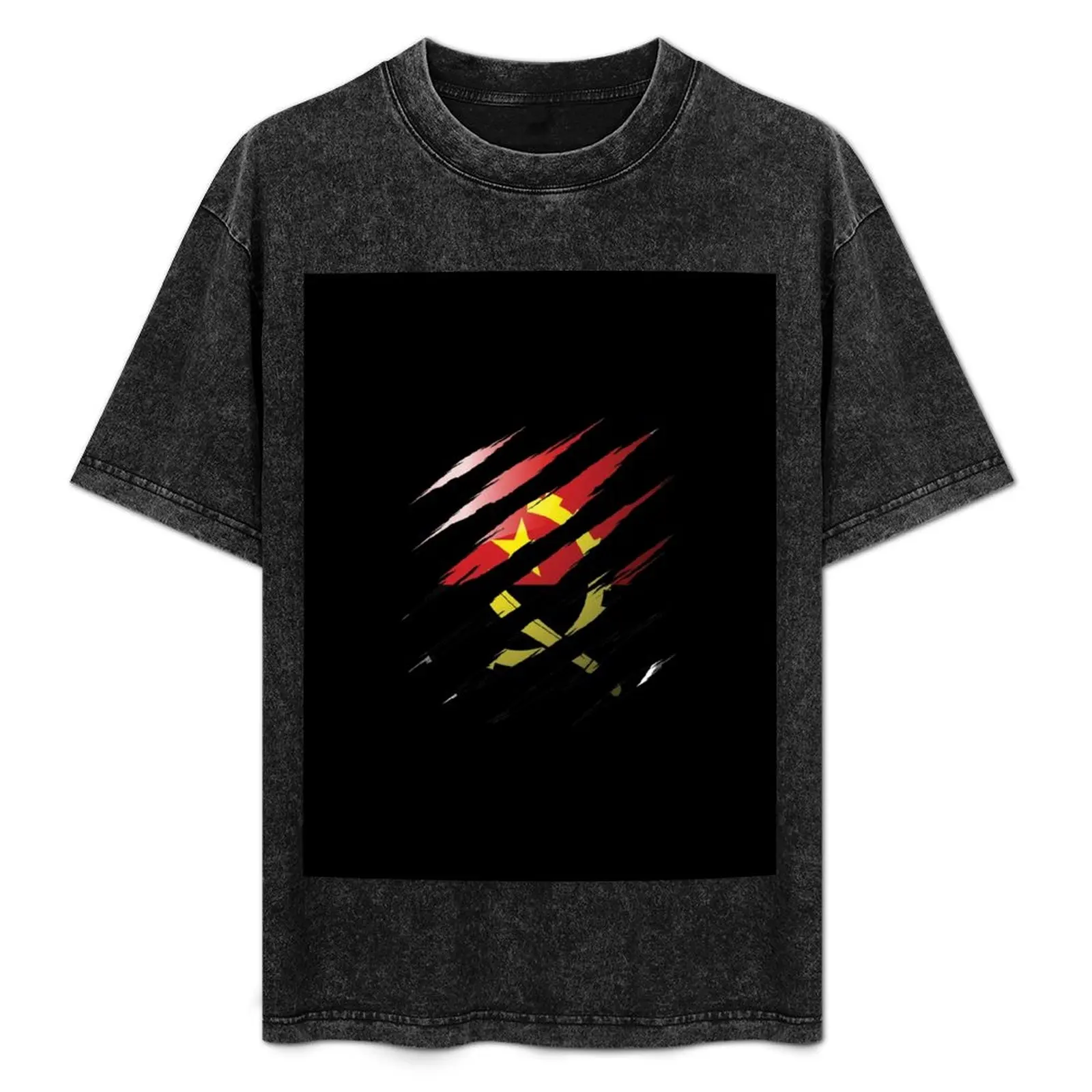 

Angola My Country Claw Nail T-Shirt Sweat Resistant Workout Tee Shirt