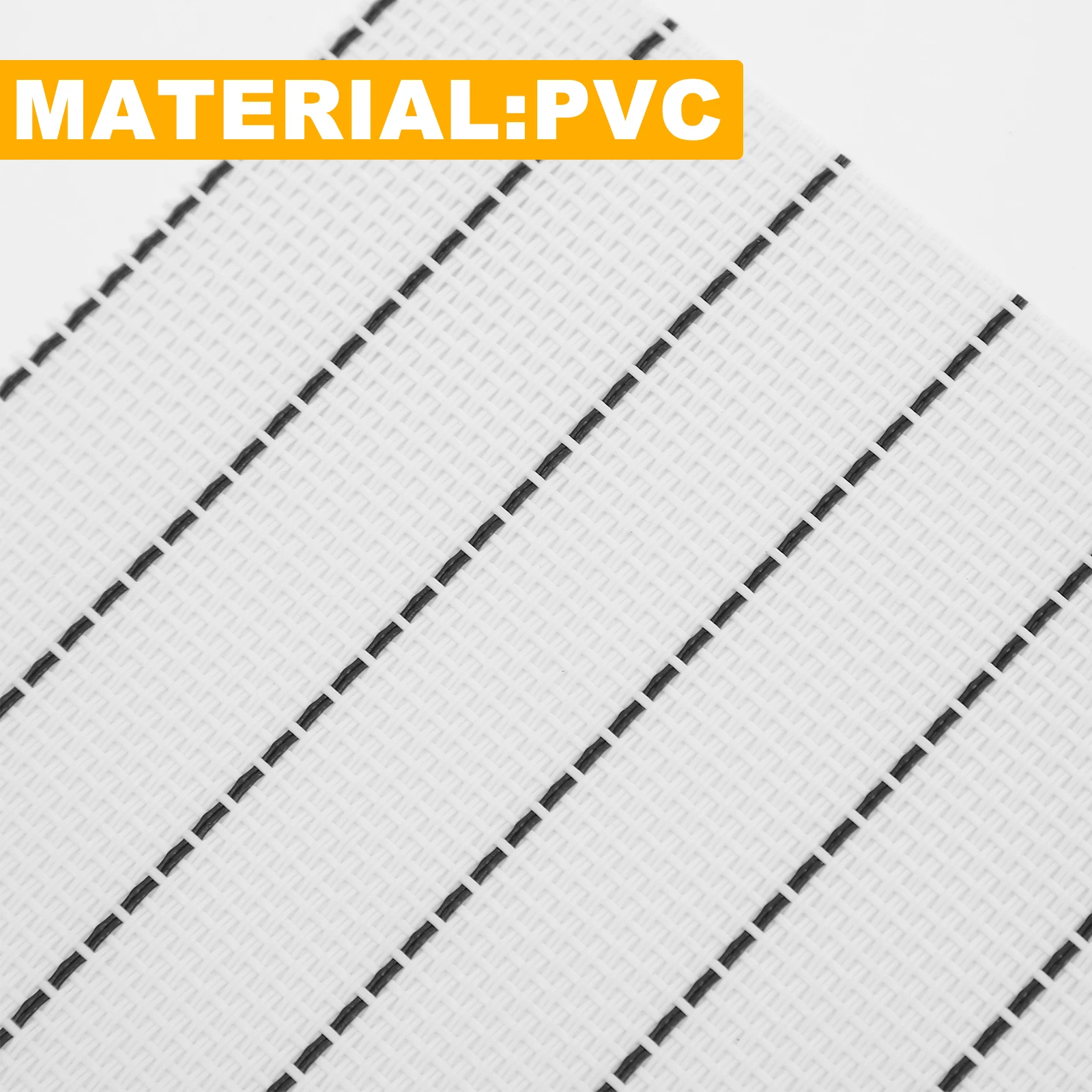 

6 Pcs PVC Placemats Square Neutral Coloring Personalized Decorative Modern Table Mats Protective Dining Practical Lightweight
