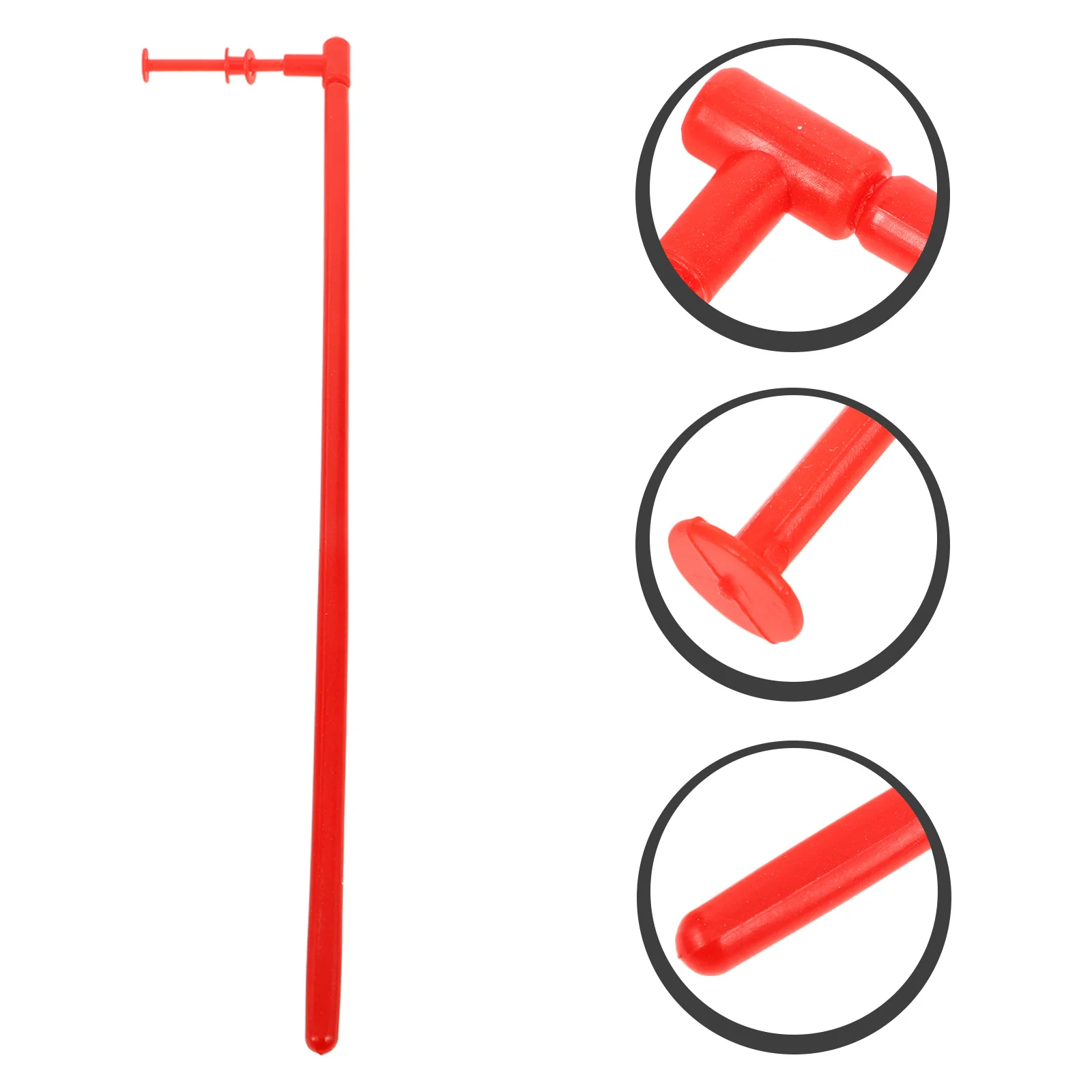 Barras de molino de viento reutilizables, Material de PVC resistente, piezas de repuesto de molinete, molinos de viento para varillas de molino de viento de jardín, 10 Uds.