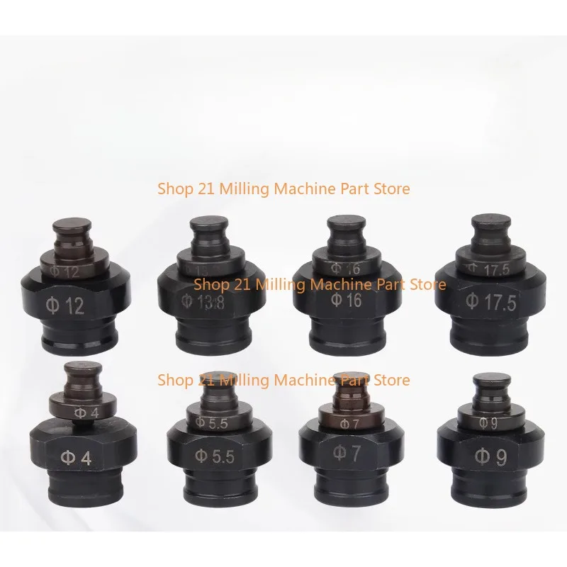 

MHP-20 Portable Electric Hydraulic Punching Round Hole Machine Die Copper Aluminum Row Angle Iron Punching Machine Die