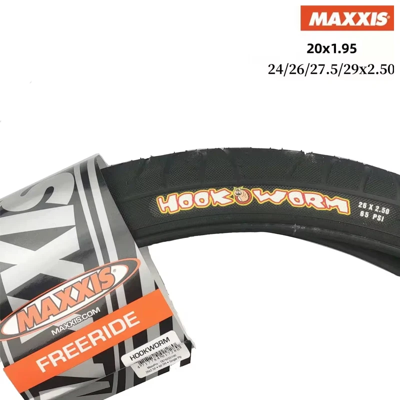 MAXXIS HOOKWORM Original Rrban Assault Tire For Cargo Bikes Pedicabs FLAT/PARK/STREET/VERT Bicycle Tyre BMX Bike Tires