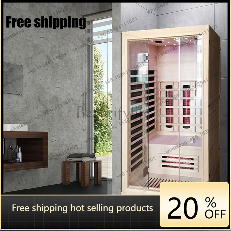 HOT Sauna Single Double Steam Room Spectrum Steam Box