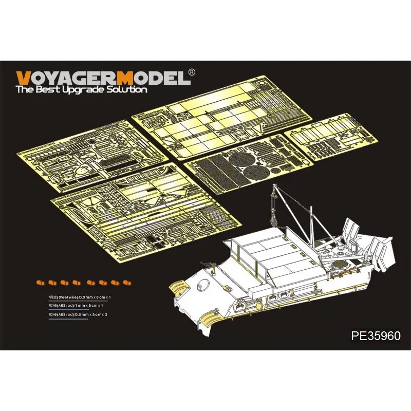 

Voyager Model PE35960 WWII German Bergepanther Ausf.G Basic（For TAKOM 2107）