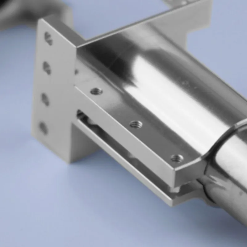 

Металлическая выхлопная труба Lesu для радиоуправляемых моделей 1/14, запчасть для трактора-тягача Tamiyaya Toucan, модель TH10209-SMT9