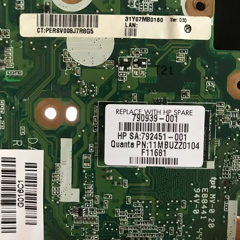 Для Dell 15 R3 17 R4 LA-D752P материнская плата портативного компьютера с SR2FQ i7-6700HQ Процессор CN-02X6D6 02X6D6 2X6D6 100% может работать в течение всего хорошо