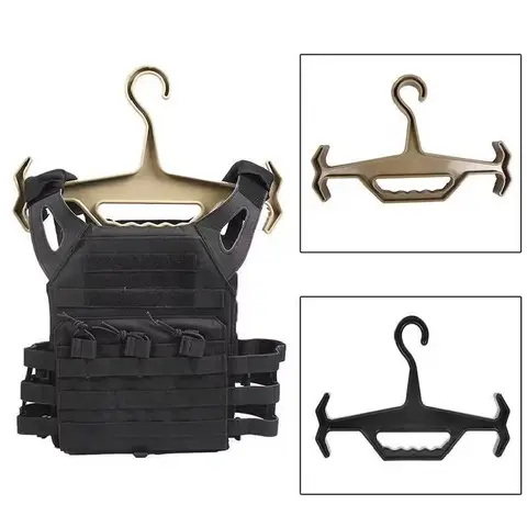 Multi Functional Heavy Duty Hanger Outdoor Hunting Tactical Vest Hanger Diving Suits Paintball Airsoft Equipment Display Rack