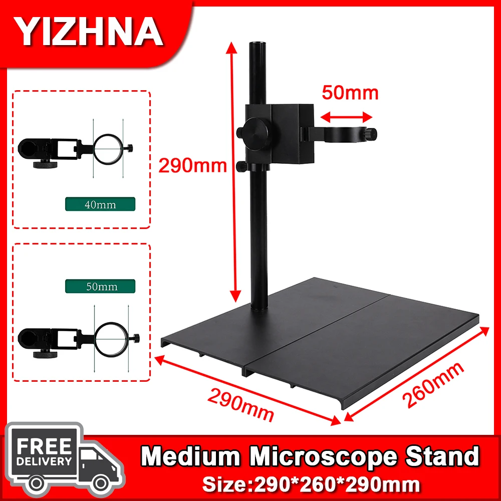 50 مللي متر تركيب القطر الأوسط قاعدة قوس 29 سنتيمتر قابل للتعديل عالية المجهر مراحل و تقف مستقرة قوية أداة تركيب المعادن #1