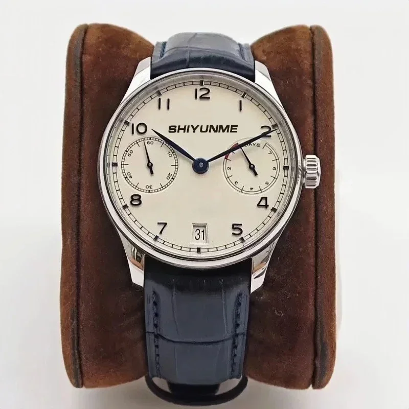 A333 Store ساعات ميكانيكية أوتوماتيكية للجنسين حزام من الفولاذ المقاوم للصدأ وظيفة كاملة سلسلة العين المزدوجة بالتوقيت العالمي