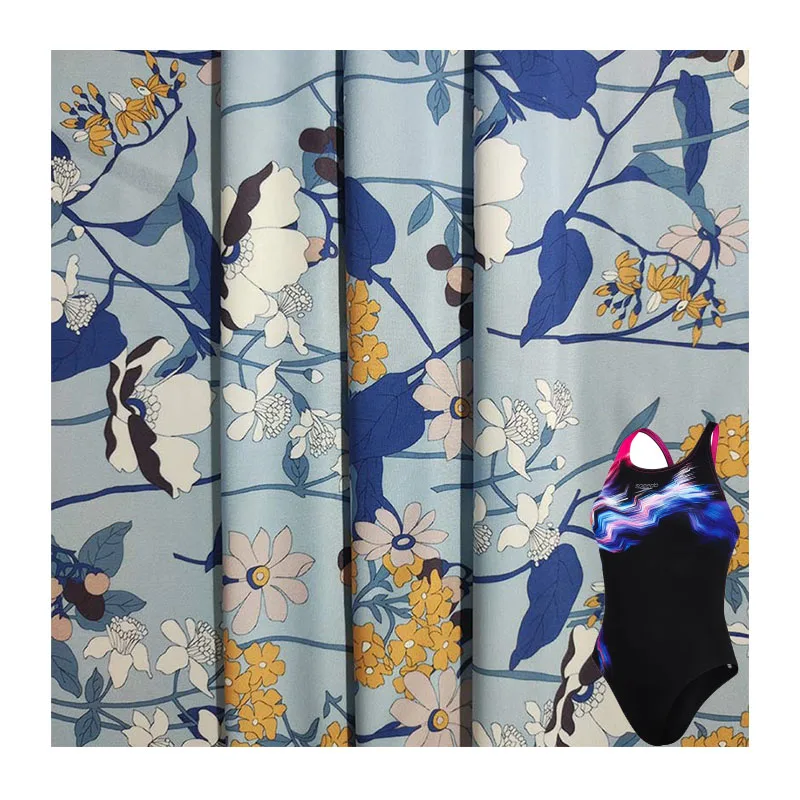 China factory wholesale price fabric Comfortable breathable swimwear fabric