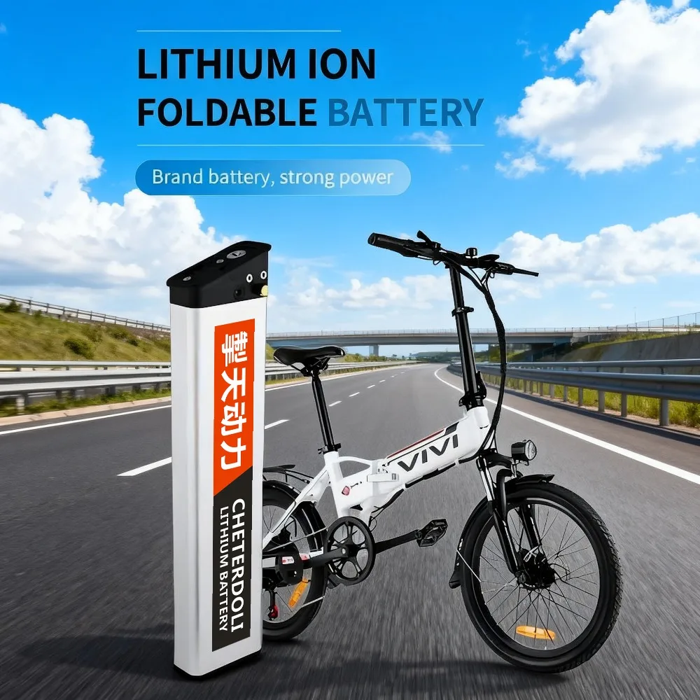 

36V Ebike Battery 10Ah for Folding Bicycle ANCHEER AM1908 ADO A16 Fast Charging Lithium Pack with 30A BMS 500W 750W Motor