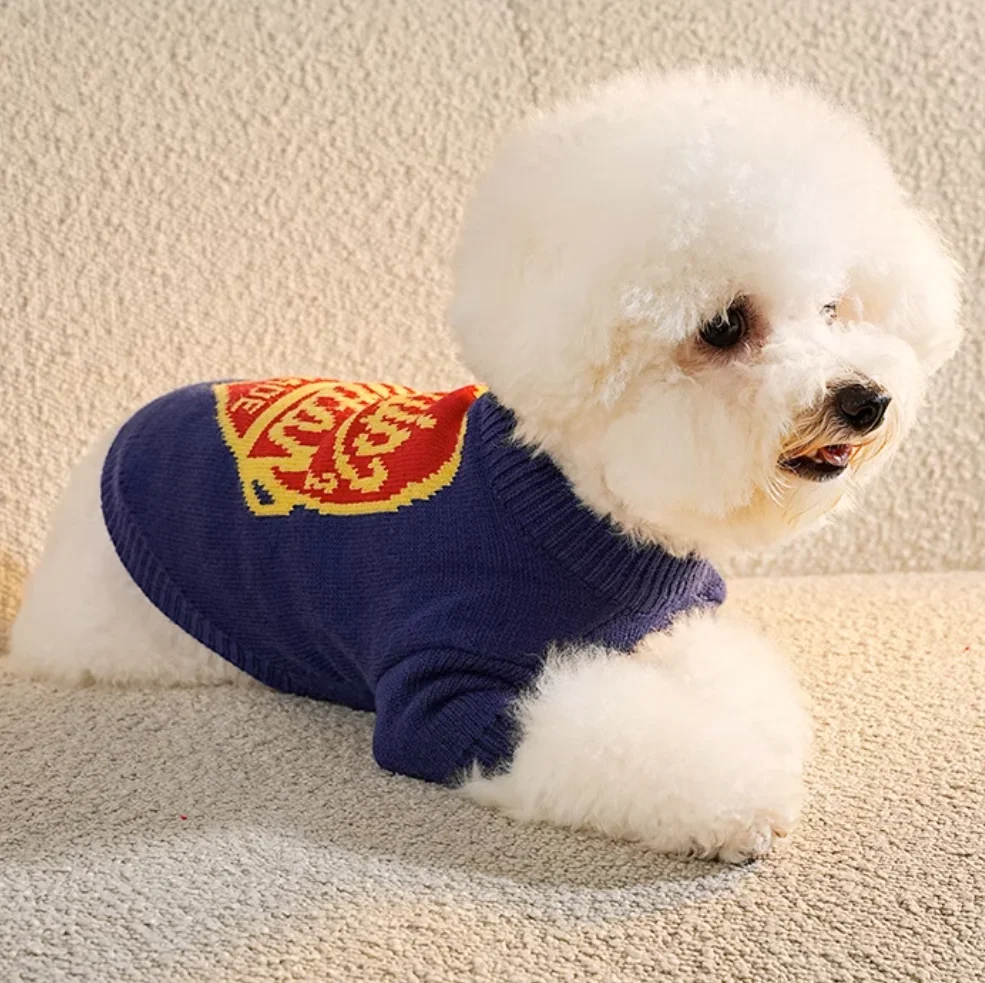 Dog and Cat Sweater, Pet Clothes, Autumn and Winter, New Dog Clothes  Dog Sweater  Dog Designer Clothes