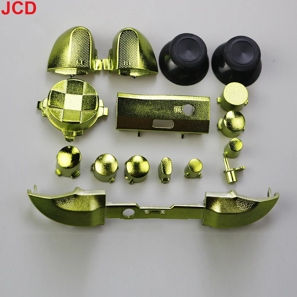 JCD Electroplated For Xbox Series S X XSX XSS  Controller buttons kit L R LB RB Bumper Trigger Buttons Mod Kit Game Accessories